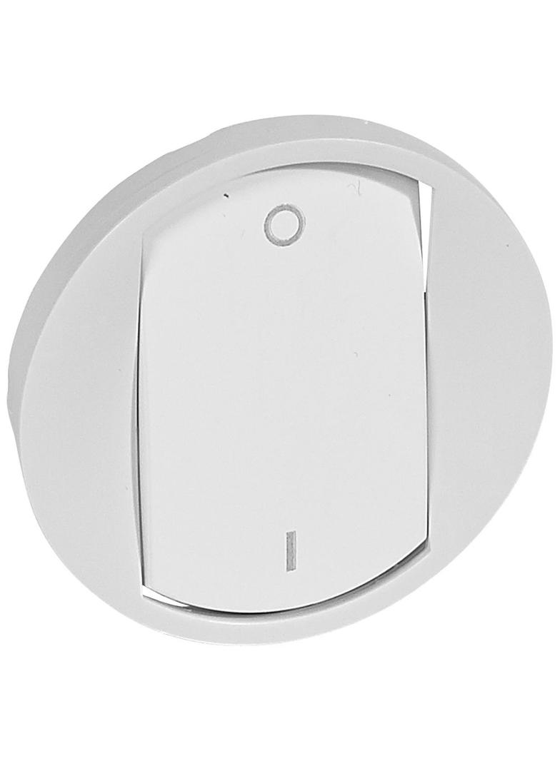 CELIANE - KLAWISZ ŁĄCZNIKA DWUBIEGUNOWEGO BIAŁY, Legrand