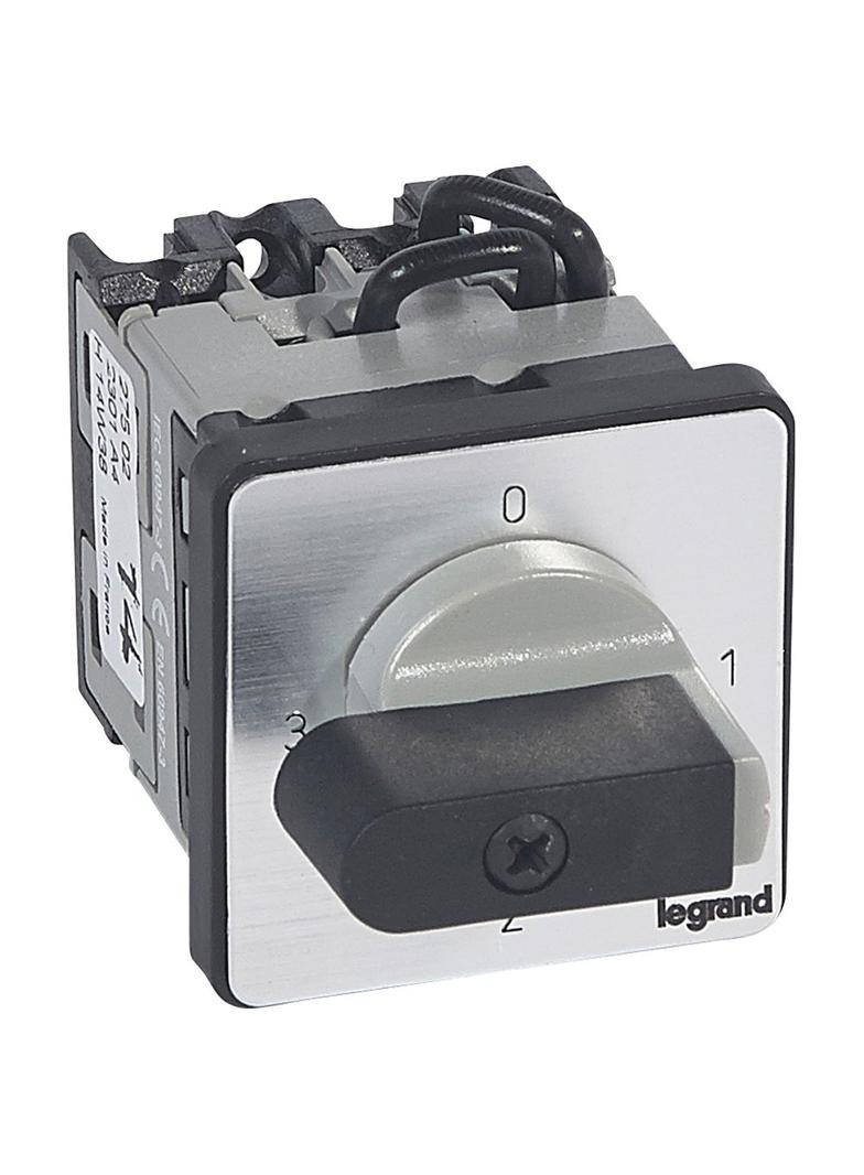 PRZEŁĄCZNIK KRZYWKOWY 0-1-2-3 PR12 16 A 1P, Legrand