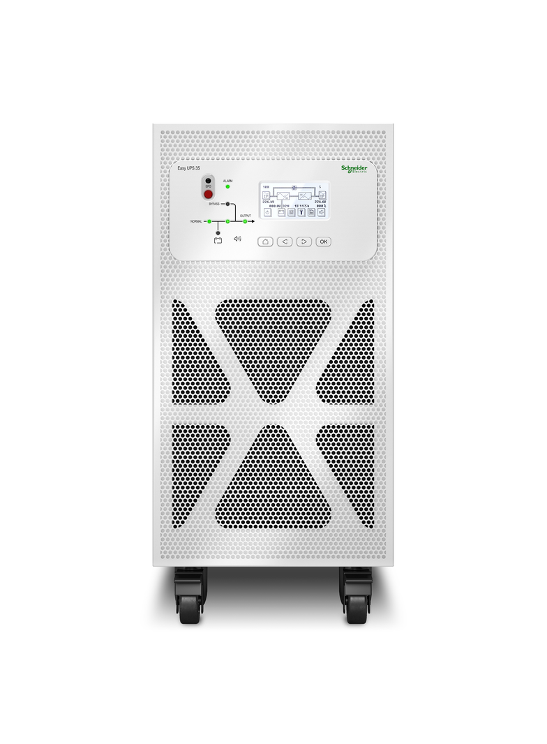 Zasilacz Easy UPS 3S 10 kVA 400 V 3:3 do akumulatorów zewnętrznych E3SUPS10KH Schneider