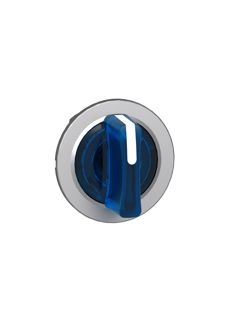 Harmony XB4 Główka przełącznika podświetlanego kryty niebieski 3 pozycje samoczynny powrót do praweg