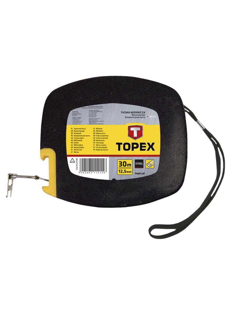 Taśma miernicza stalowa 30 m x 12.5 mm
