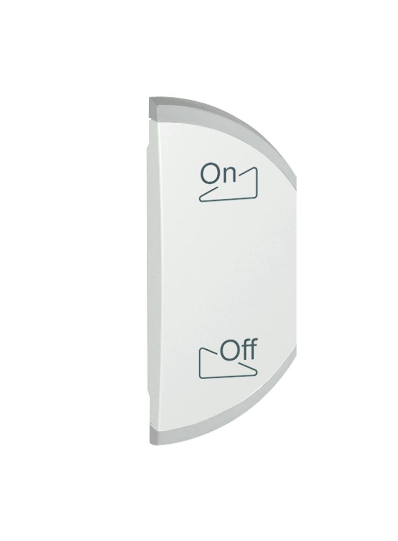MY HOME SCS CELIANE - KLAWISZ PRAWY ON/OFF STEROWNIKA WIELOFUNKCYJNEGO BIAŁY, Legrand
