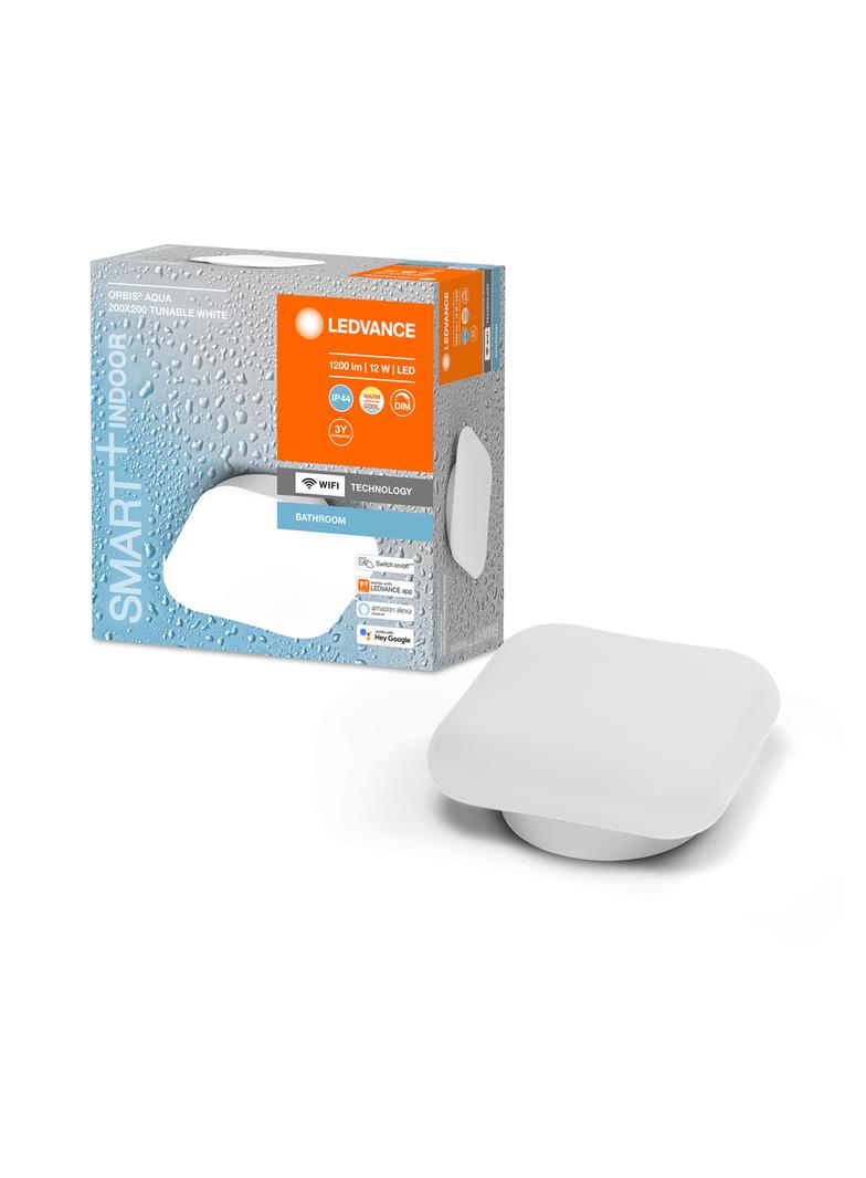 Oprawa SMART+ WIFI ORBIS AQUA 200x200 IP44 TW WT