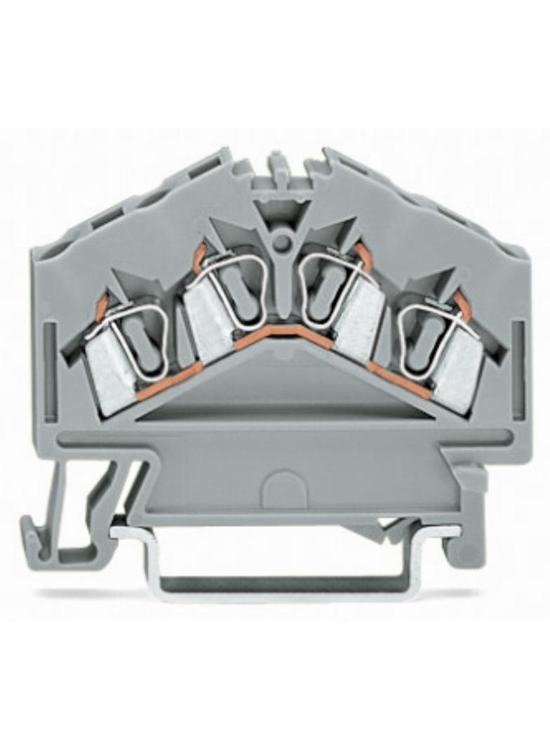 złączka 4-przewodowa 2,5 mm2 pomarańczowa