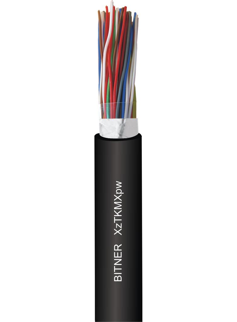 XzTKMXpw 3x2x0,5 Kabel telekomunikacyjny miejscowy parowy, wypełniony żelem