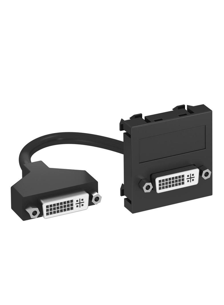 MTG-DVI F SWGR1, Wspornik multimedia DVI z kbl., gn.-gn.