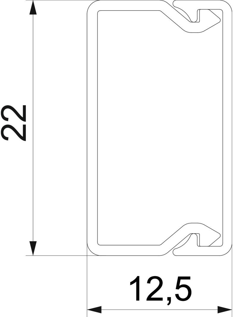 WDK12022RW Kanał instalacyjny