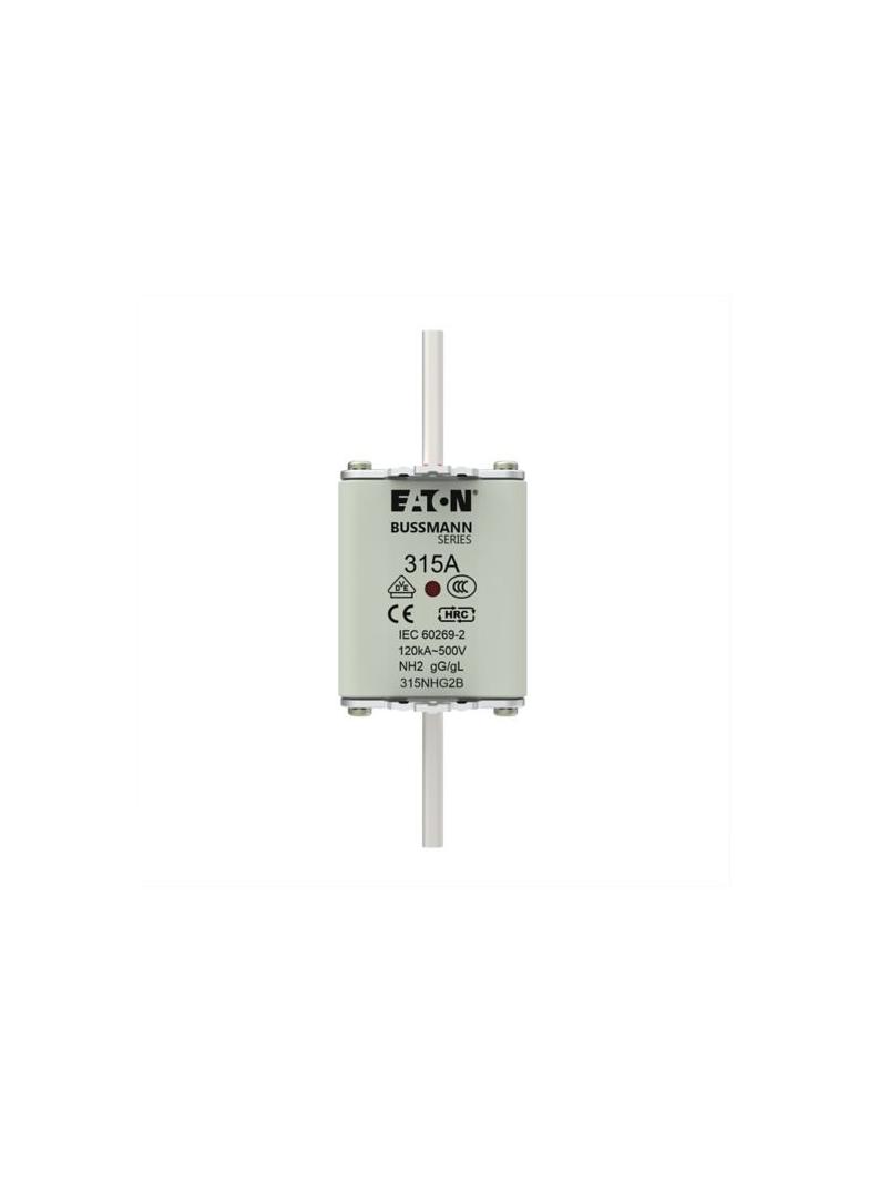 NH FUSE 315A 500V GG/GL SIZE 2 Wkładka NH2 315A 500V GL/GG podwójny wskaźnik 315NHG2B EATON