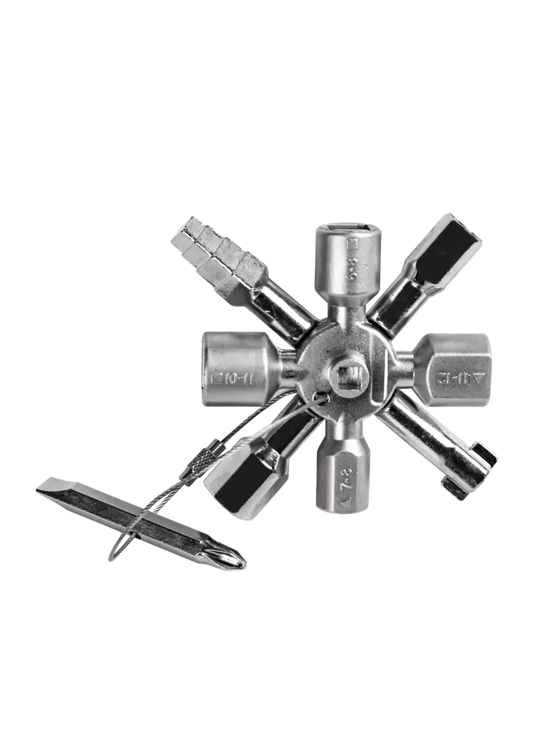 Klucz do szafy serwisowej 10 końcówek MN-14-210 RAWLPLUG
