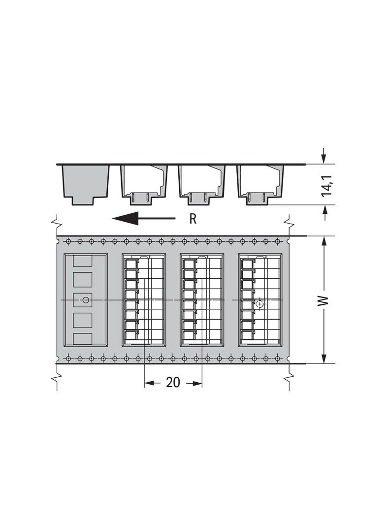 złączka THR do płytek drukowanych