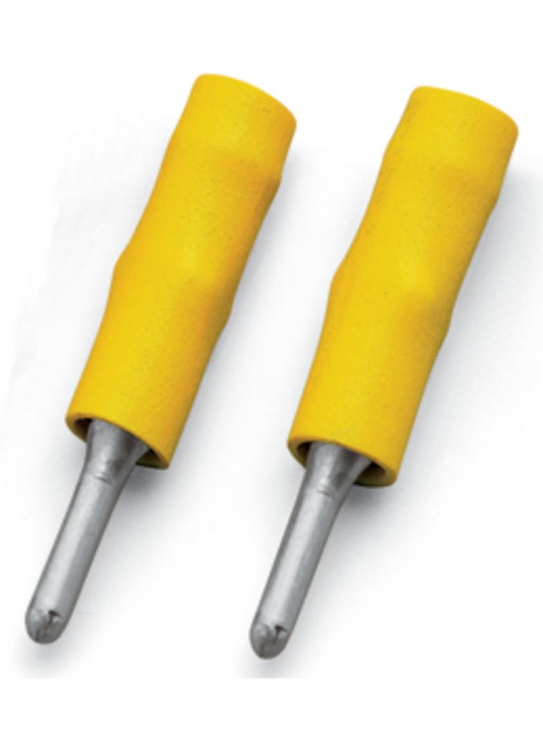 Końcówka pomiarowa średnica 2,3mm żółta /50szt./ 209-108 WAGO