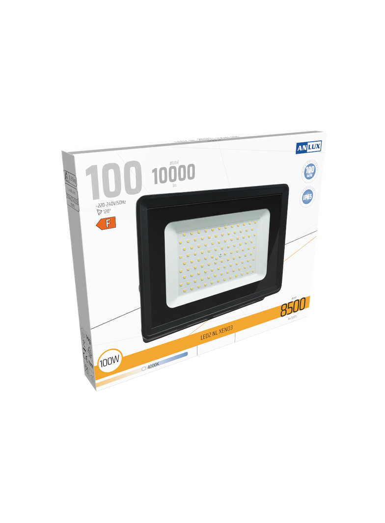 NAŚWIETLACZ LED XENO3 100W 100LM/W NEUTRALNY BIAŁY ANLUX