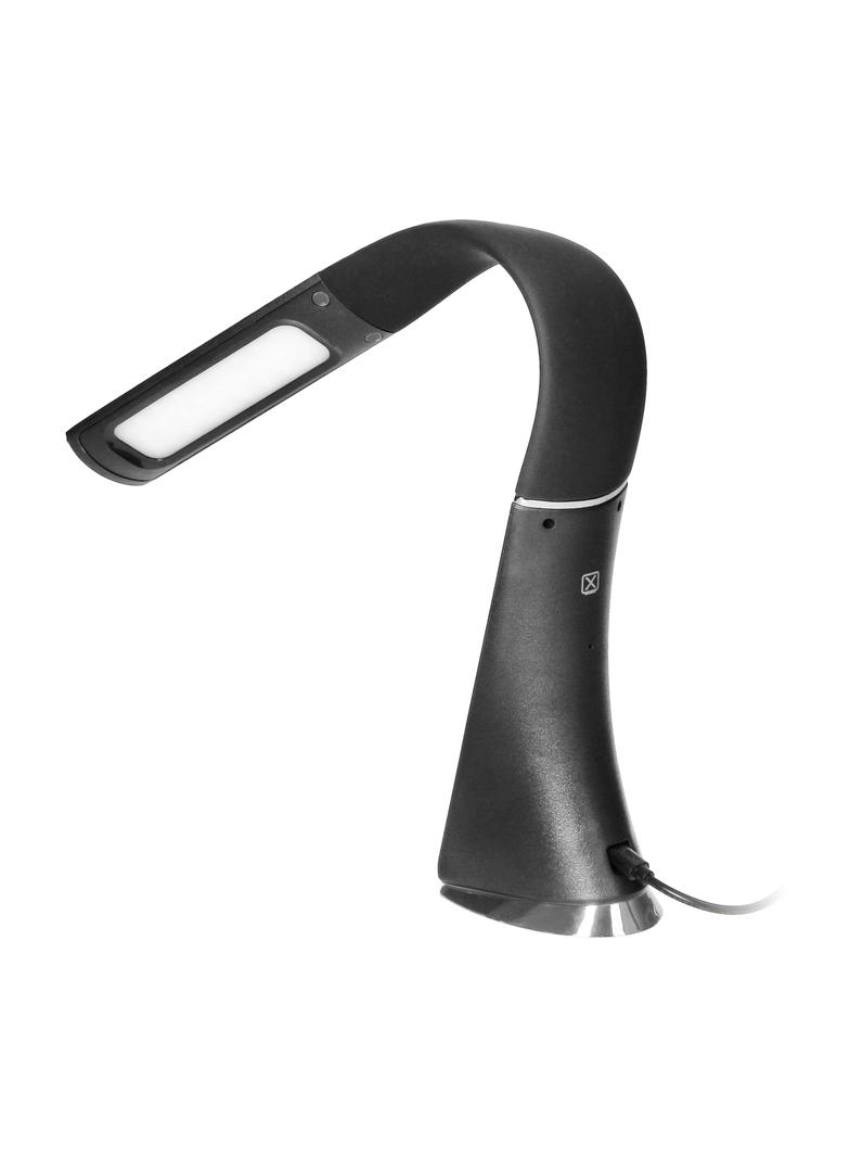 Lampka biurkowa z budzikiem DOLOMIT LED 5W 400lm 4000K czarna VIRONE