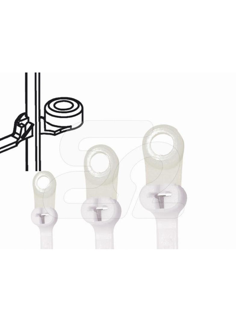 TAŚMA KABLOWA TYO 40/8 (W OPAKOWANIU 100 SZT)