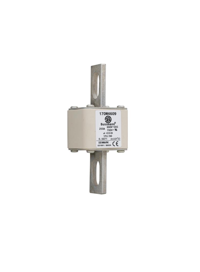 FUSE 250A 690V 1FU/90 AR UC Wkładka szybka 250A AC 690V rozmiar 1 53x69x136 mm aR IEC UL, 170M4609 E