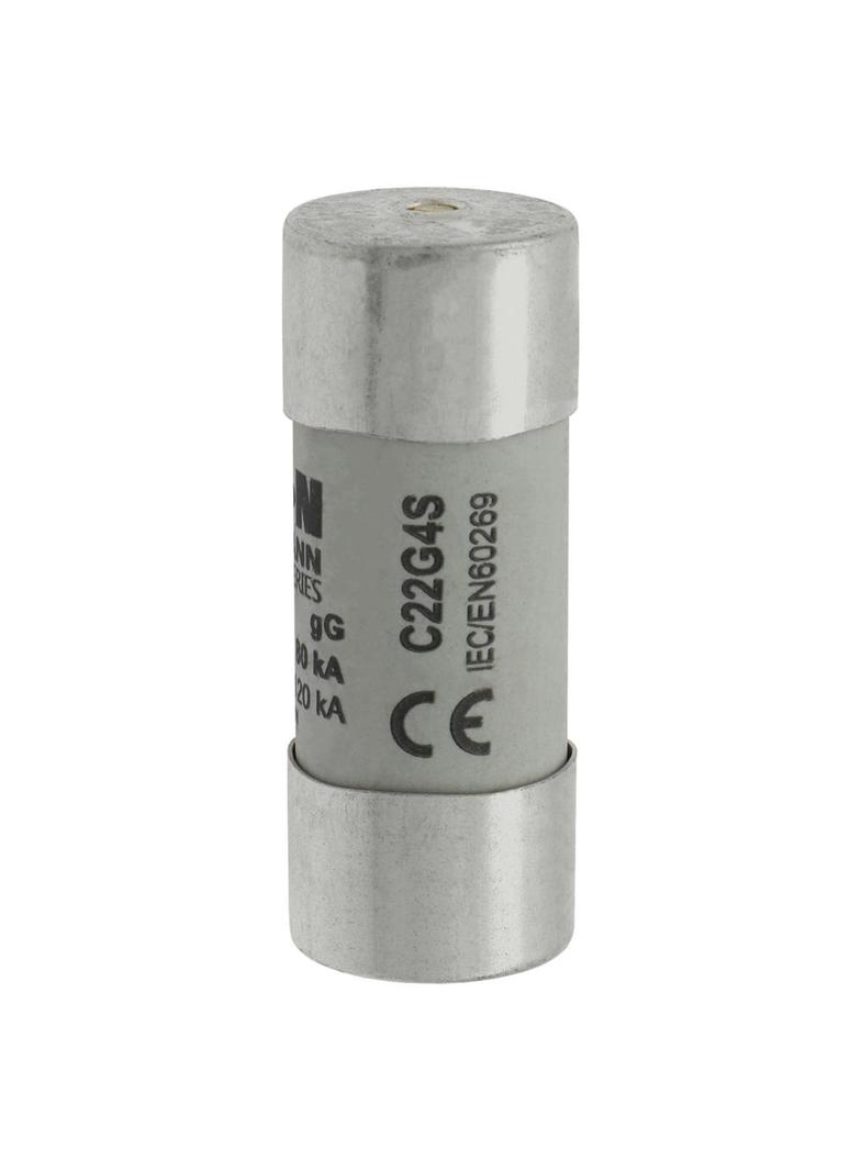 C22G4S Wkładka cylindryczna z wybijakiem 22x58 4A GG 690V AC C22G4S EATON