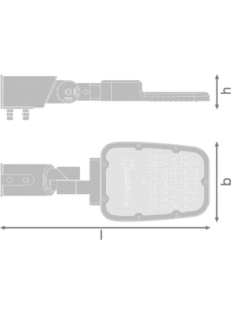 Oprawa STREETLIGHT AREA SM V 45W 765 RV20ST GY