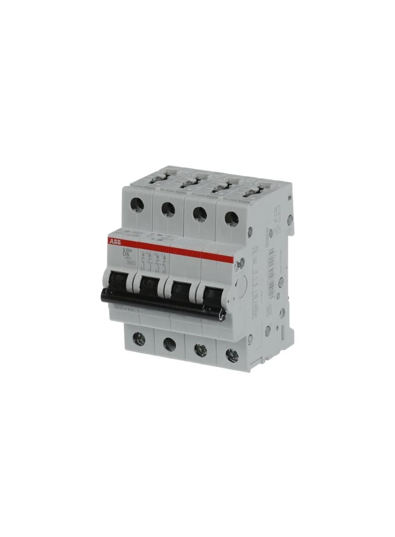 S204-D6 Wyłącznik nadprądowy 6kA 4P D6A 2CDS254001R0061 ABB