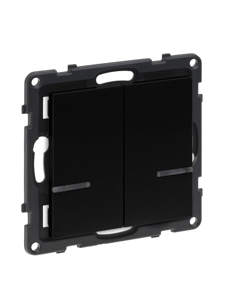 Netatmo - Suno - podwójny łącznik schodowy bezprzewodowy - czarny, Legrand