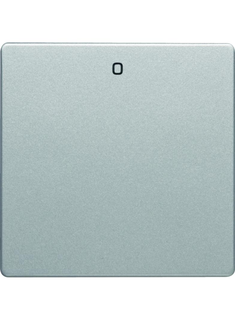 BERKER Q.x Klawisz z nadrukiem 0 do łącznika 1-klawiszowego aluminium aksamit lakierowana 16226084 H