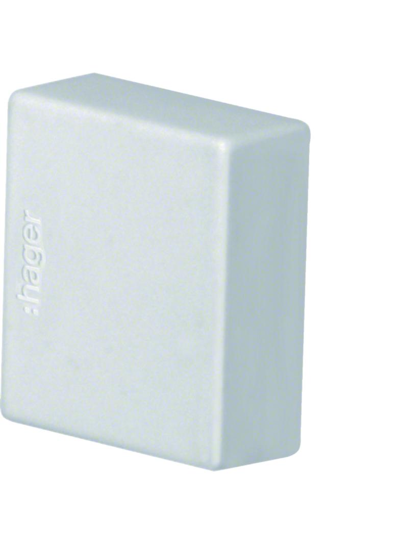 tehalit.LF Końcówka 15x15mm jasnoszary, 10 szt