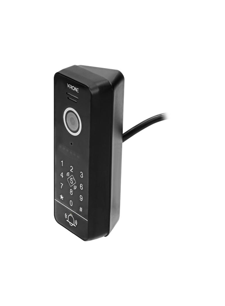 VIFIS Full HD zestaw wideodomofonowy bezsłuchawkowy z kamerą Full HD, szyfratorem, czytnikiem zbliże