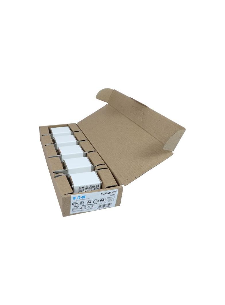 315A 690V IEC aR 000/80 SQ BODY IND FUSE Wkładka szybka 315A AC 690V DIN 000 21x40x100 mm, 170M1372