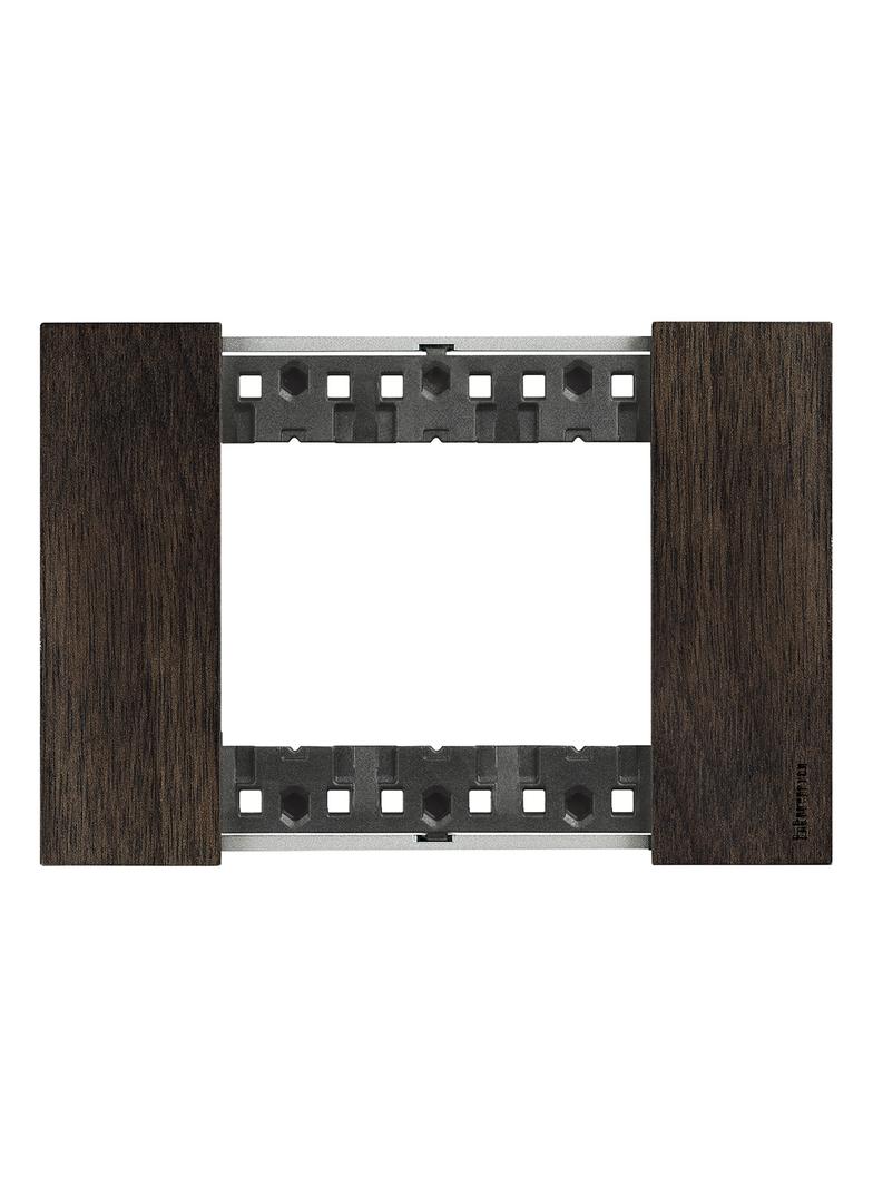 Living Now - Ramka 3 Moduły - Walnut Bticino  KA4803LG LEGRAND