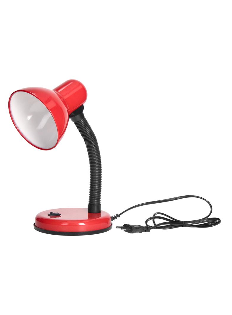FUPI, lampa biurkowa, 40W, E27, stal + tworzywo, czerwona DL-4/R ORNO