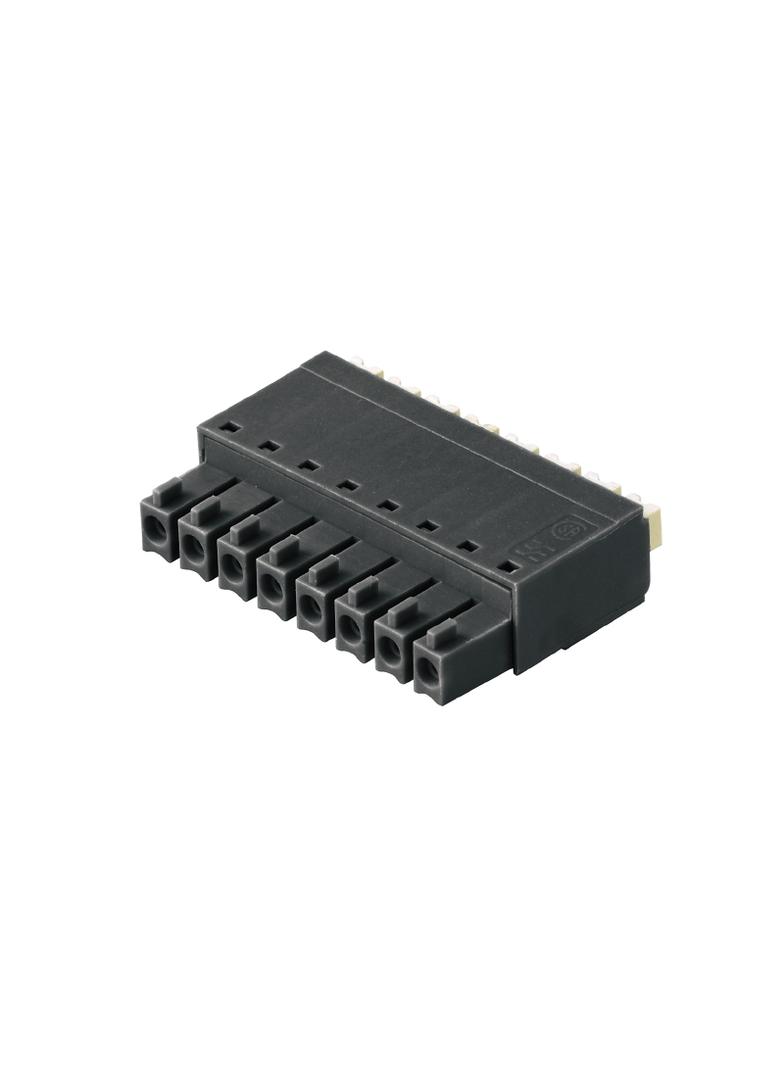 BCF 3.81/08/180 SN BK BX Wtyk PCB (złącze wiązki), listwa z gniazdami, 3.81 mm, Liczba biegunów: 8, PUSH IN, Złącze sprężynowe /50szt./ 1970000000 WEIDMÜLLER
