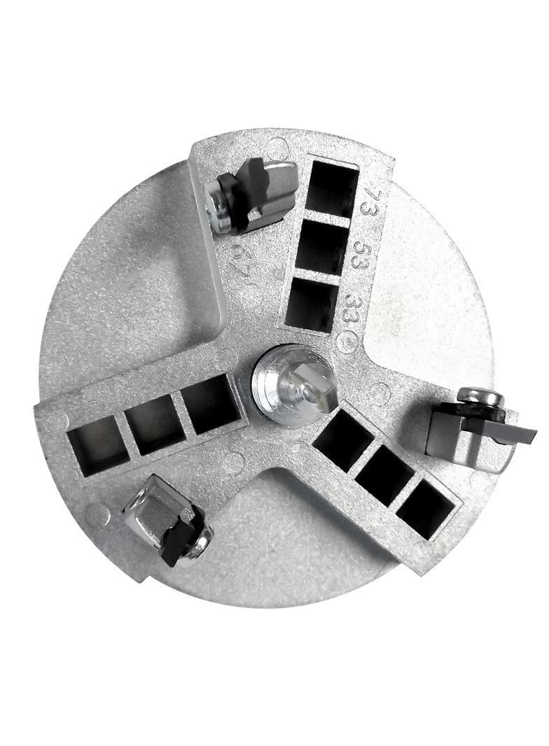 Wycinak otworów w glazurze czterozakresowy 33 53 67 i 73mm GRAPHITE 55H540 GTX 55-540 GTX Poland