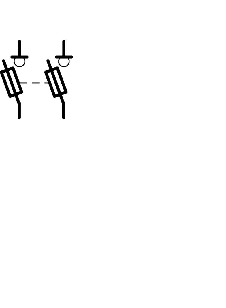Rozłącznik bezpiecznikowy cylindryczny 2P 20A 10x38mm L96200 HAGER