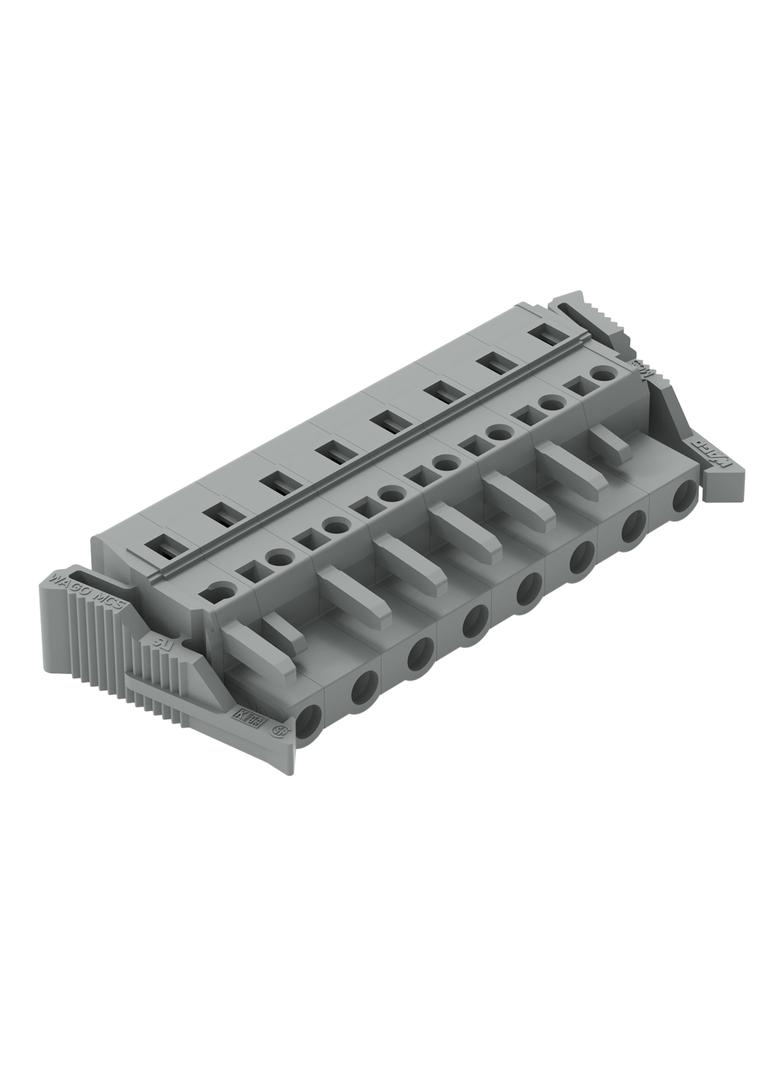 Gniazdo MCS-MIDI Classic 8-biegunowe szare raster 7,5mm /25szt./ 231-208/037-000 WAGO