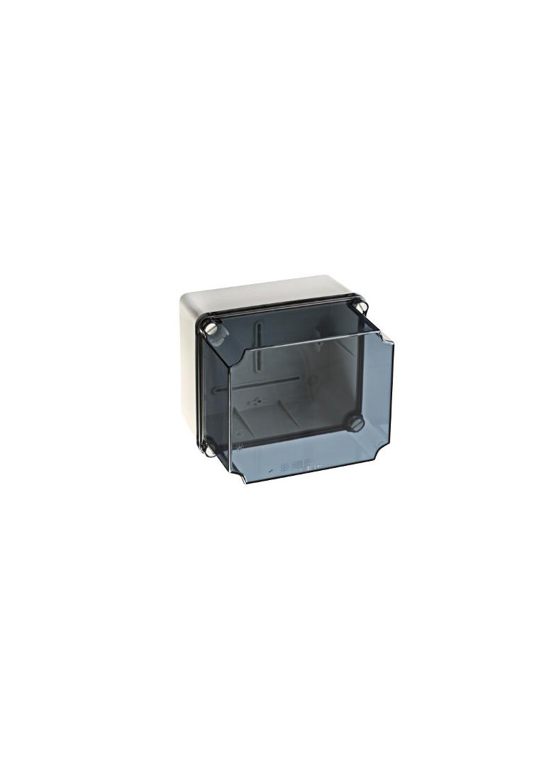 PUSZKA SERII „LIGHT” PUSZKA INSTALACYJNA LIGHT POKRYWA TRANSPARENTNA, GŁADKA 175x151x155 (6xM25, 4xM40) IP66/67 GSLT-171 PCE