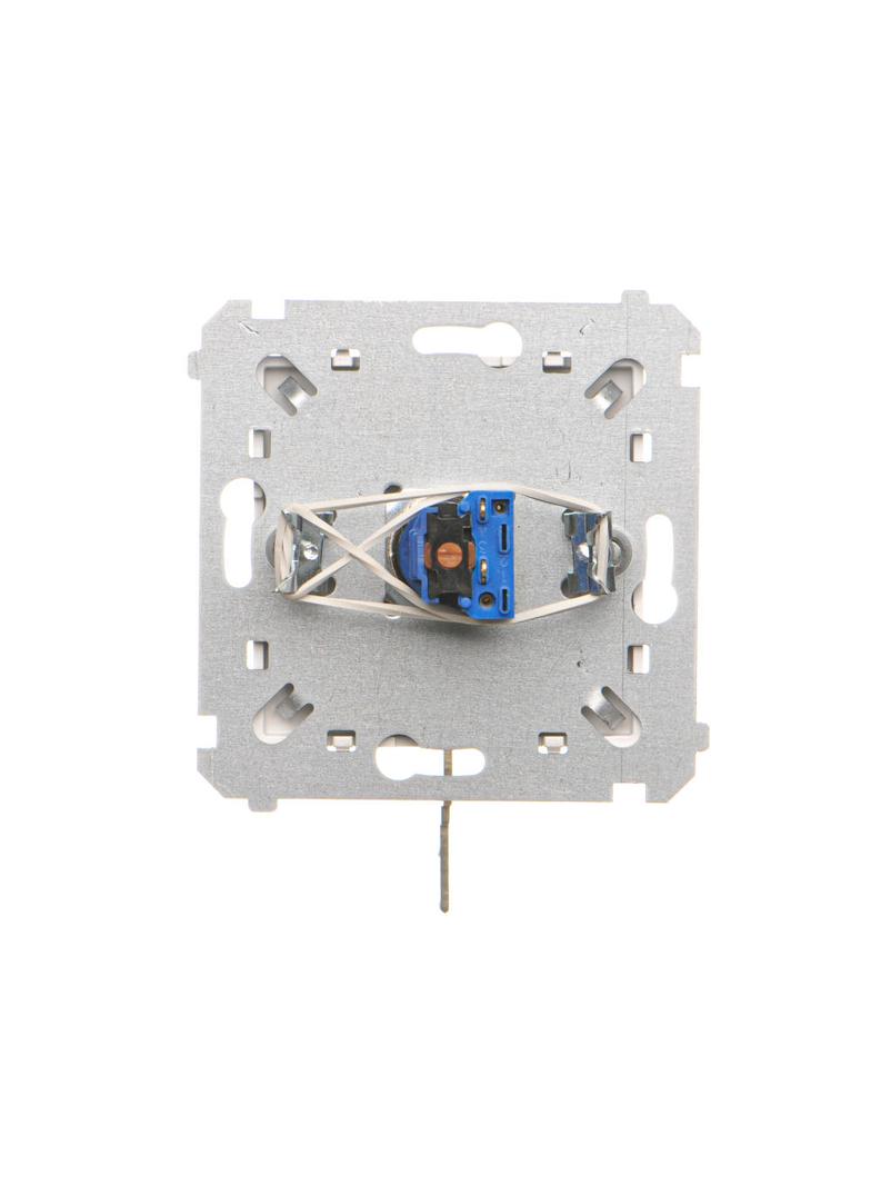 Simon 55 Łącznik na kluczyk chwilowy – Przycisk zwierny 2 pozycyjny /0-I/ styk N/O 5A Biały mat