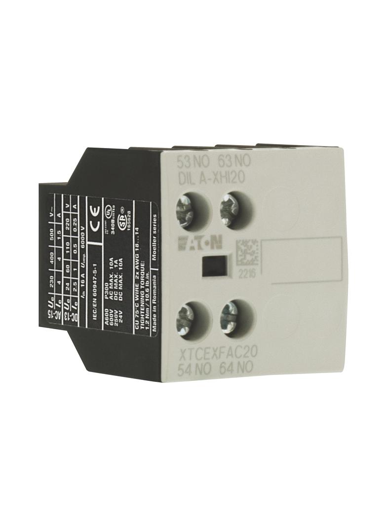 Styk pomocniczy 2Z montaż czołowy DILA-XHI20 276422 EATON