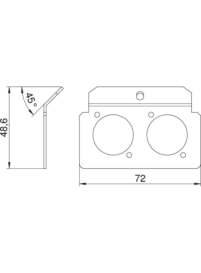 MTM2K, PŁYTKA WSPORNIKA
