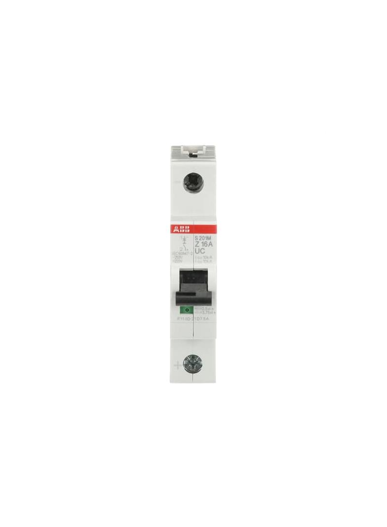 S201M-Z16UC Wyłącznik nadprądowy 10kA AC/DC 1P Z16A 2CDS271061R0468 ABB