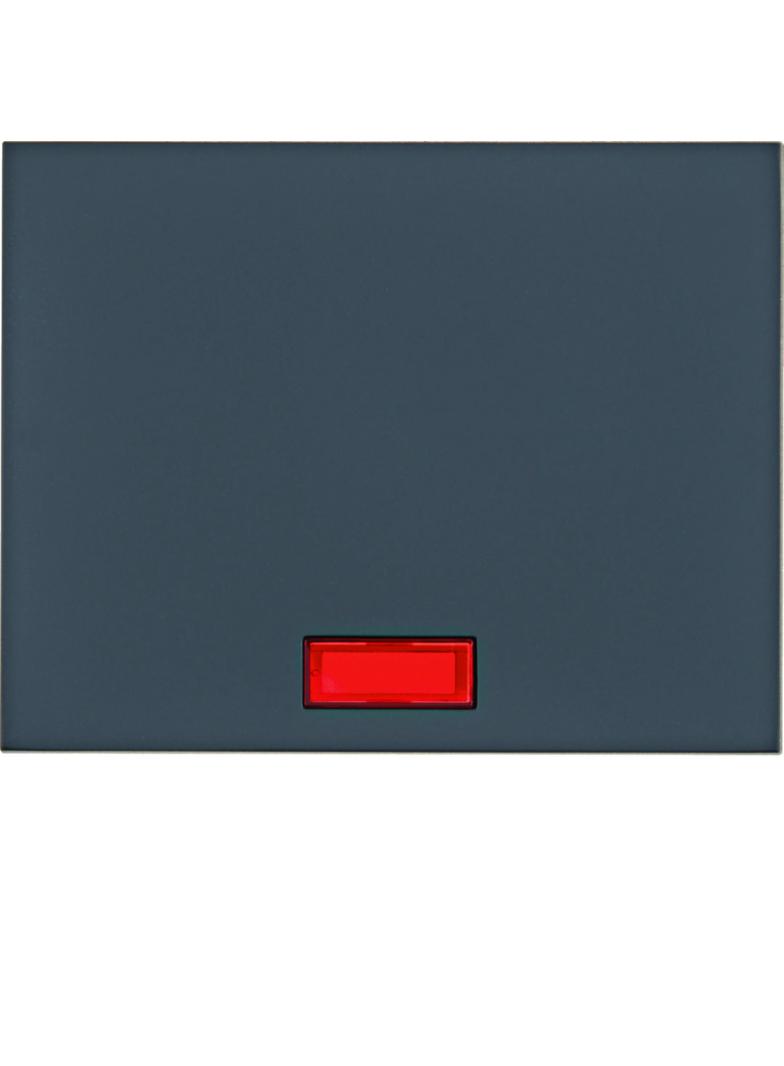 BERKER K.1 Klawisz z 5 dołączonymi soczewkami antracyt mat lakierowana 14157006 HAGER