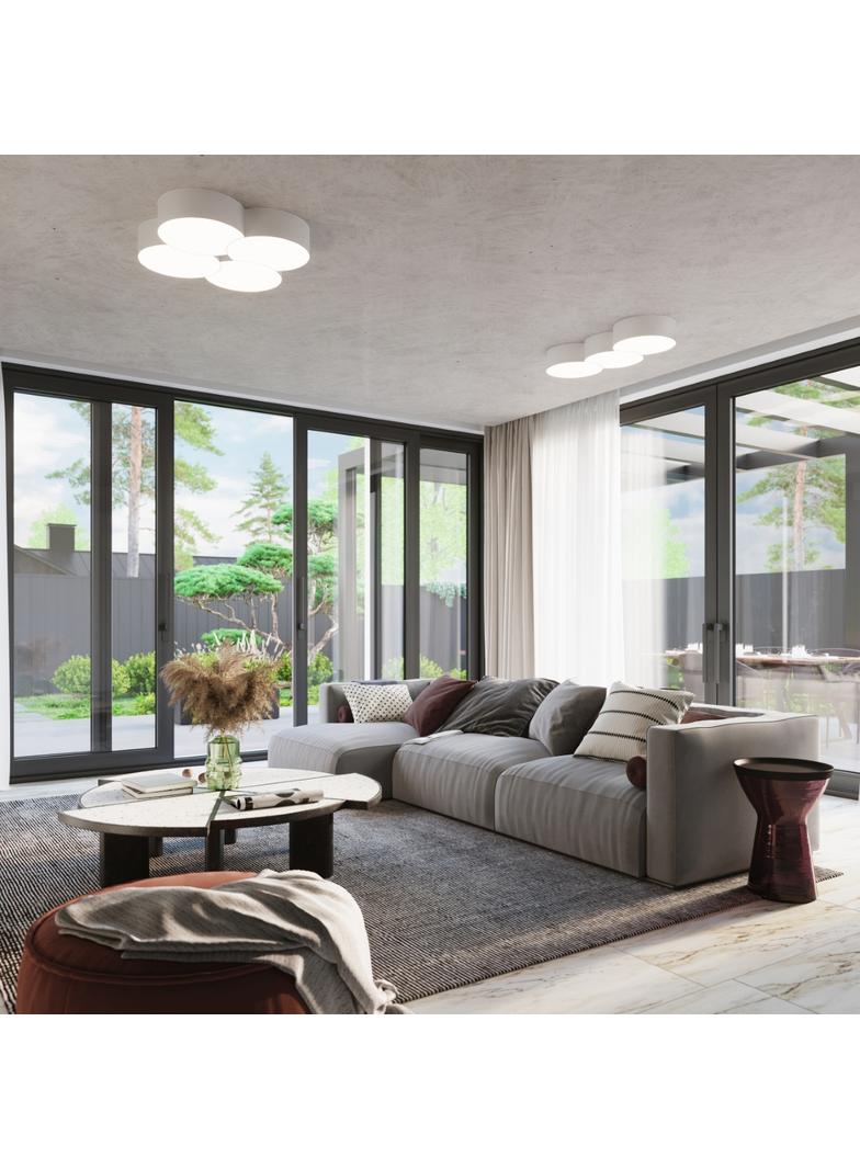 Plafon CIRCLE 3A biały