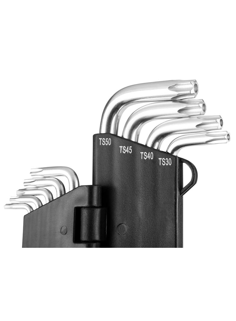 Klucze pięciokątne TS10-50, zestaw 9 szt.