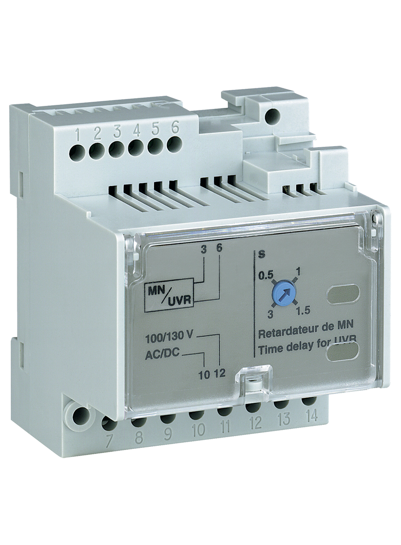 Przekaźnik opóźniający z regulacją MN, MasterPact MTZ, 48/60 V AC/DC, część zamienna