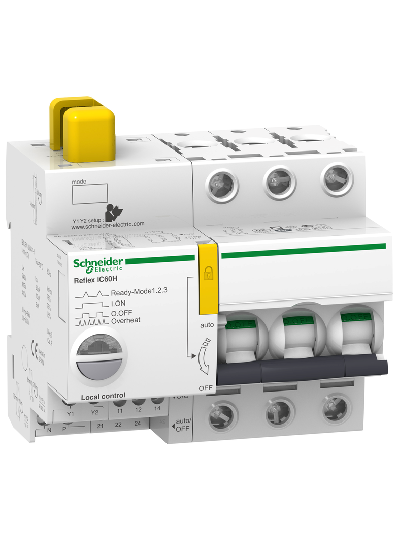 Urządzenie do sterowania oświetleniem Acti9 REFLEX iC60H TI24 charakterystyka C 25A 3P