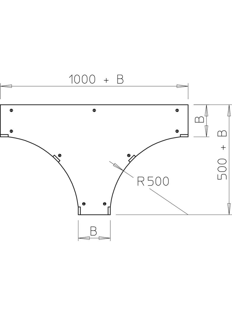 POKRYWA TRÓJ.110+160X400 GA