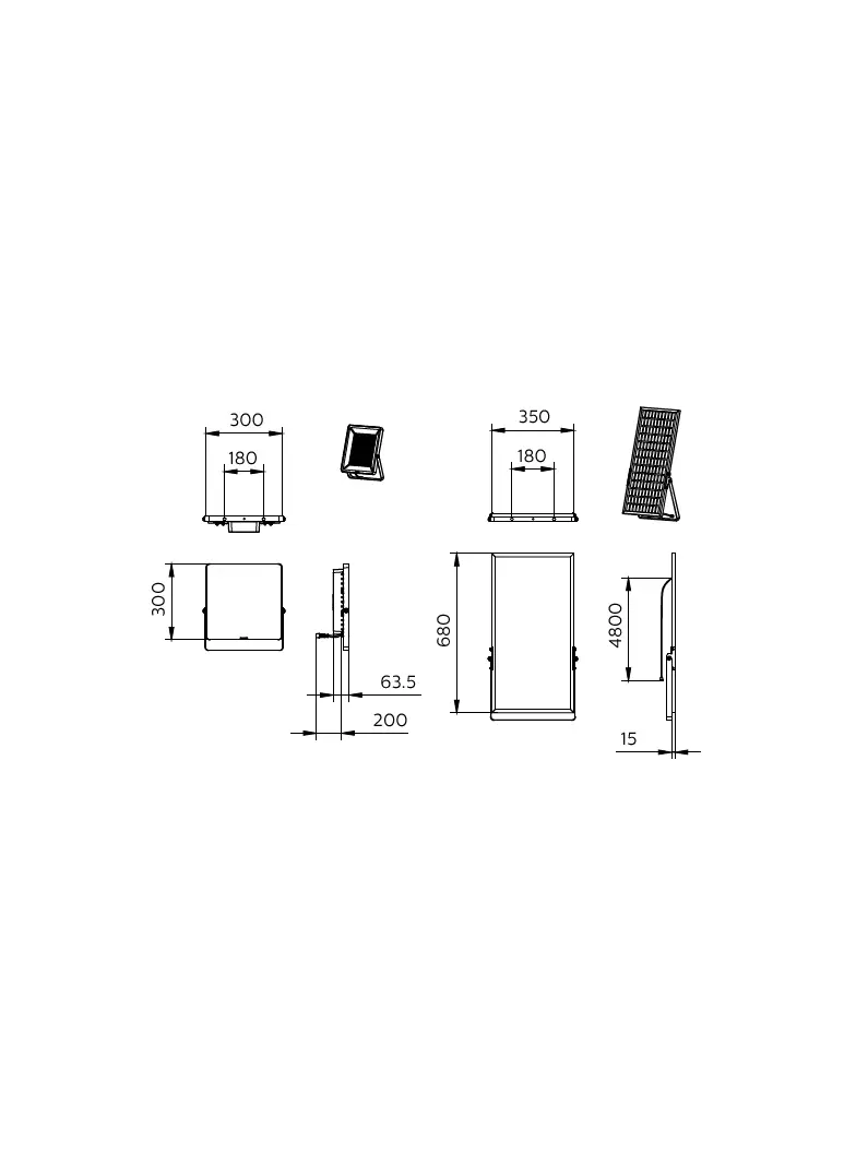 Naświetlacz LED Ledinaire BVP085 32W 4160lm IP65 3000K barwa ciepła ściemnialna LED42/830 PHILIPS