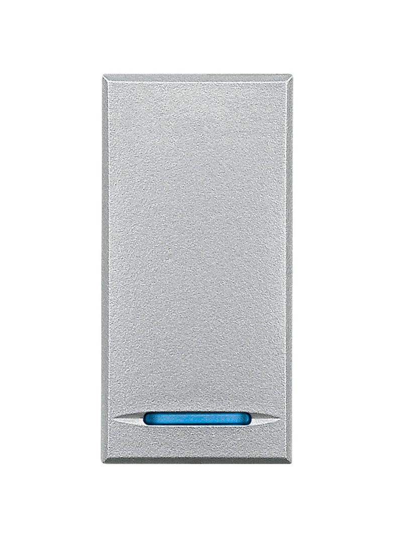 AXOLUTE MYHOME - KLAWISZ 1 FUNKCJI 1M ALUMINIUM, Bticino