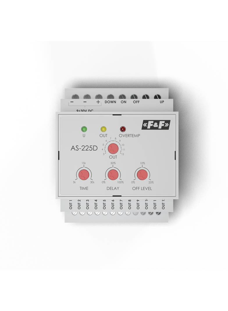 Sterownik kaskadowy - schodowy 9-30V DC