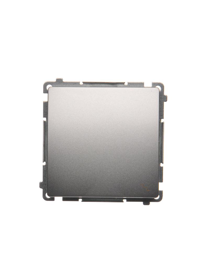 Simon Basic Łącznik schodowy 10A 250V szybkozłączka srebrny mat BMW6.01/43 KONTAKT