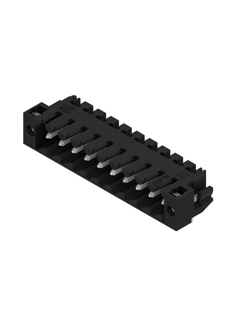 SL-SMT 3.50/10/90LF 1.5SN BK BX Wtyki PCB (złącza płyty), 3.50 mm, Liczba biegunów: 10, kąt odejścia: 90° /42szt./ 1805020000 WEIDMÜLLER