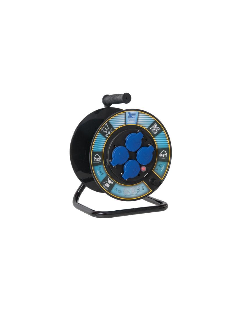 Rozgałęźnik na bębnie O 250, 4xGZ16A (250V), IP 44, z wył. term.